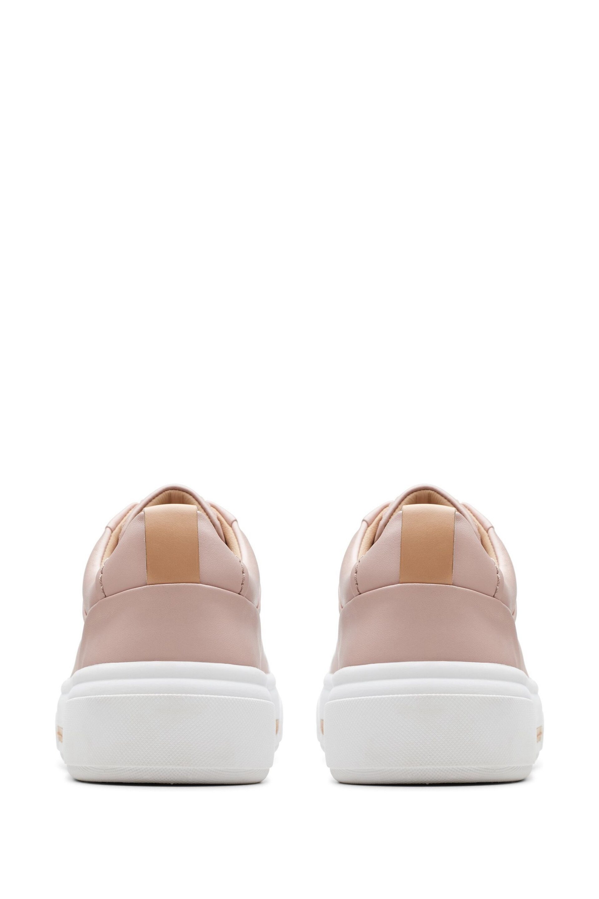 Clarks Pink Leather Hollyhock Walk Shoes - Image 6 of 10