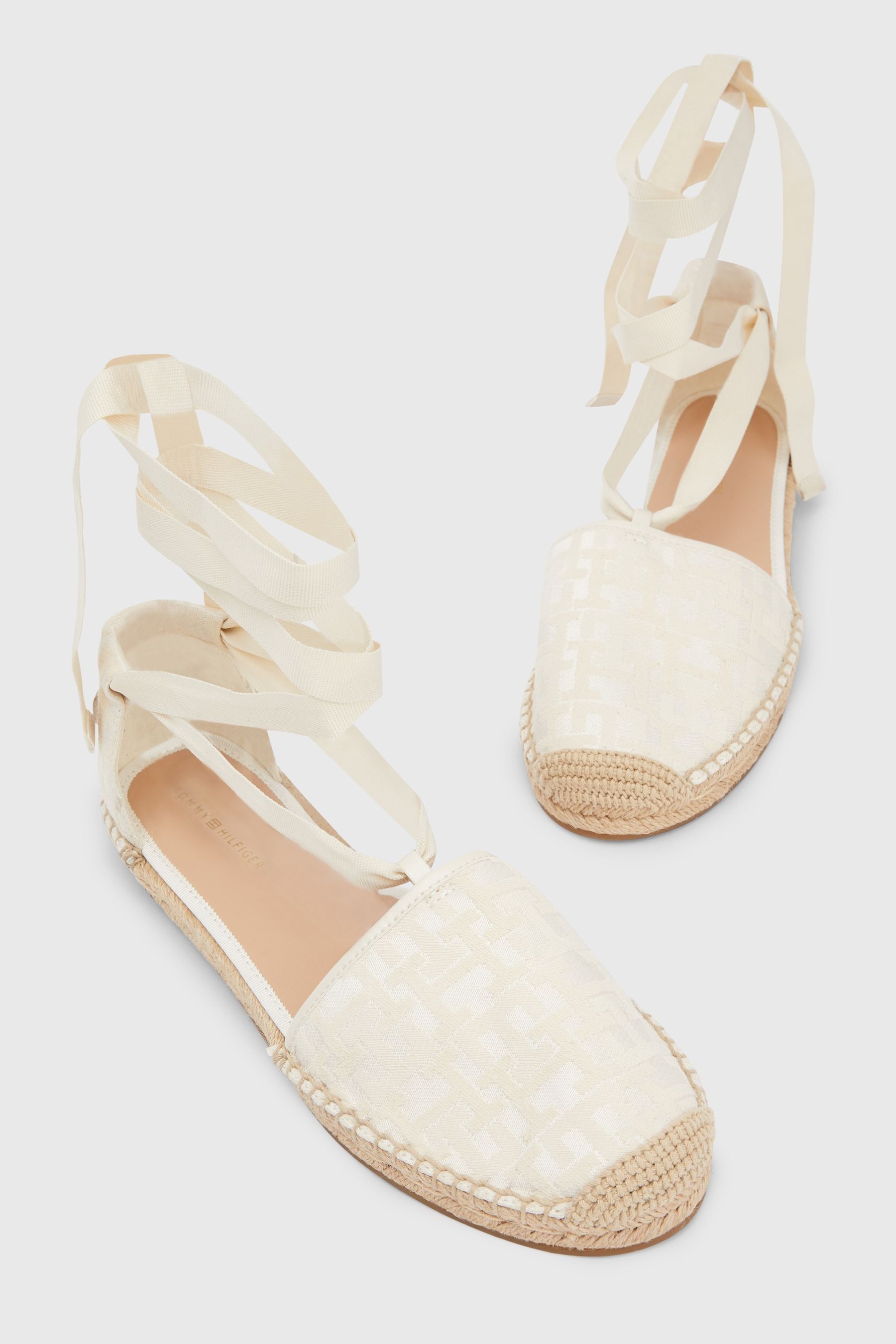 Tommy hilfiger lace up espadrilles cheap