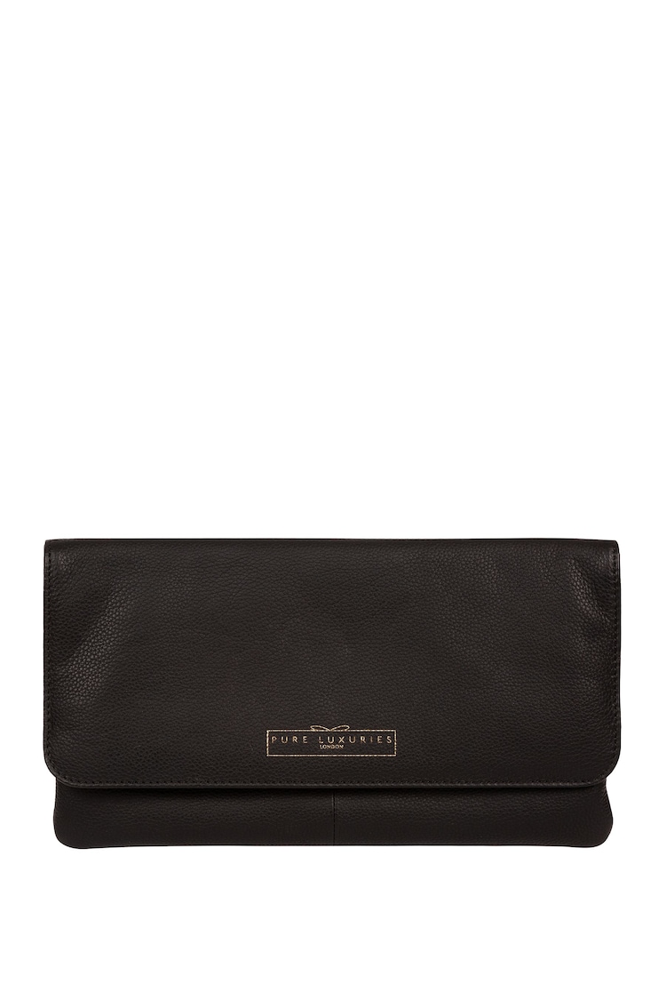 Pure Luxuries London Golders Leather Clutch Bag - Image 1 of 5