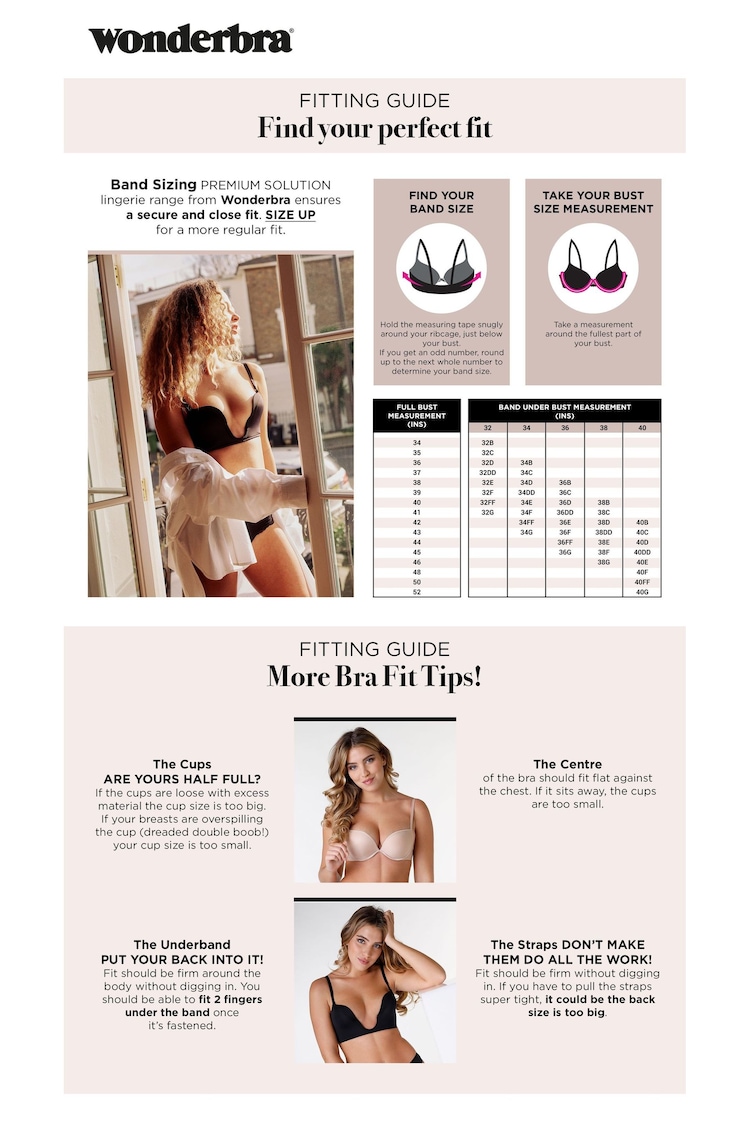 Wonderbra Perfect Body Ultimate Plunge Non Wired Bra - Image 5 of 5