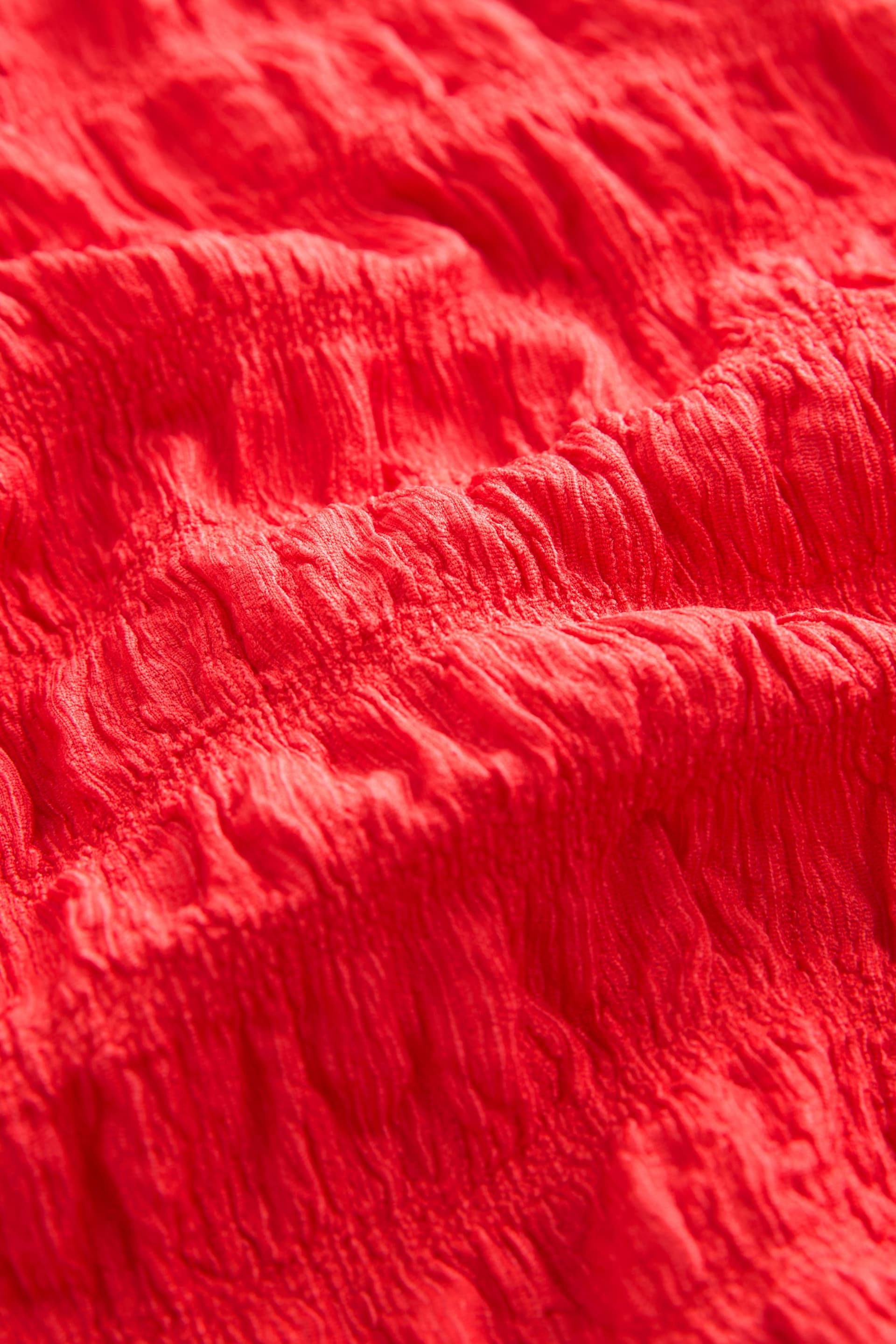 Red Textured Top (3-16yrs) - Image 8 of 8