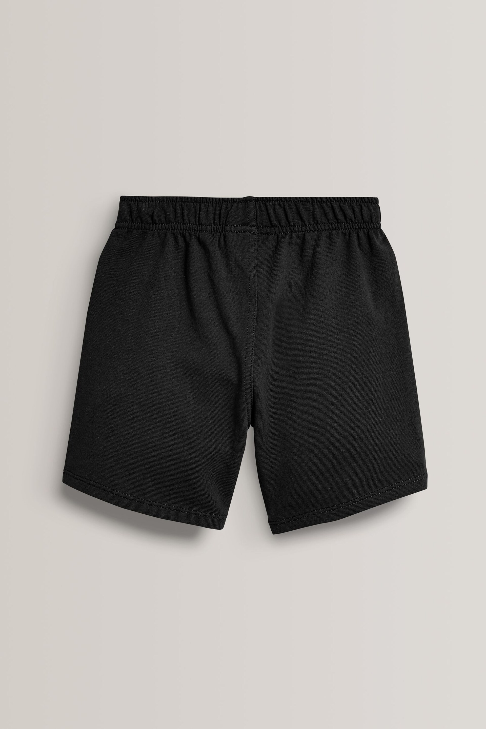 Black Jersey School Shorts (3-16yrs) - Image 2 of 3