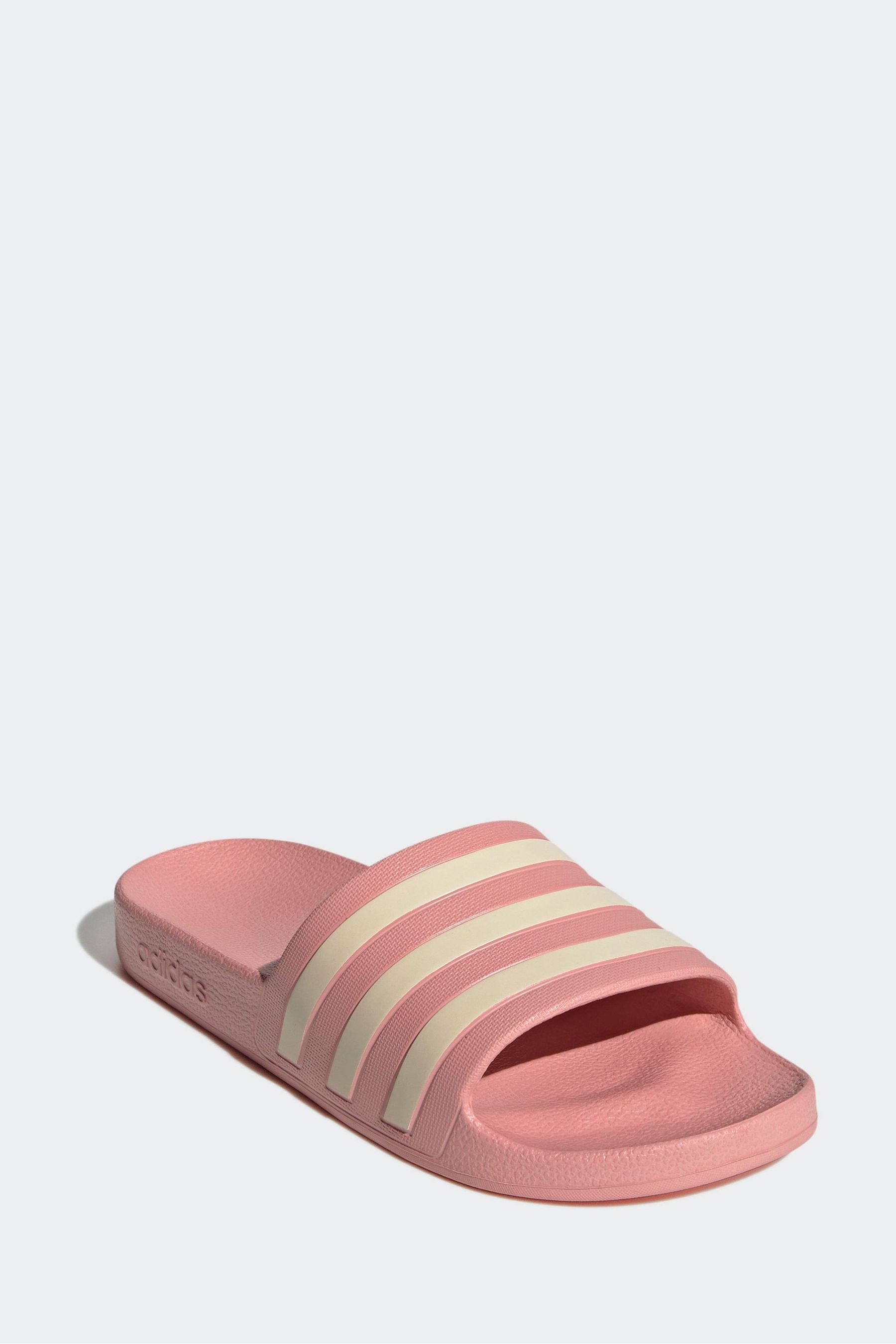 Buy adidas Pink Adilette Aqua Sliders from the Next UK online shop