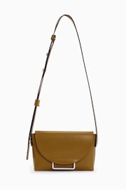 AllSaints Green Cross-Body Francine Bag - Image 3 of 7