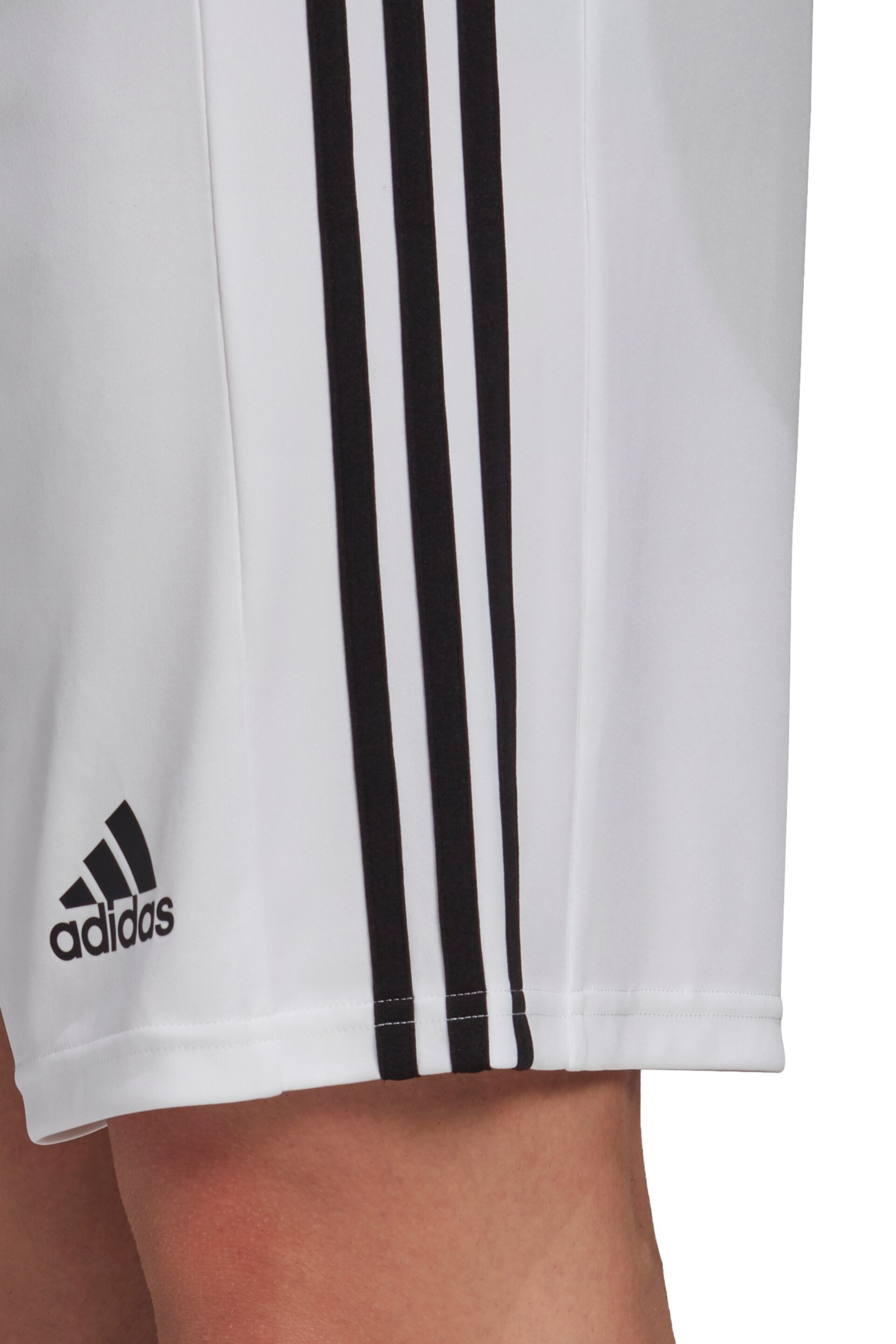 adidas White Football Squadra Shorts - Image 4 of 6