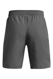 Under Armour Grey Woven Wordmark Shorts - Image 2 of 3