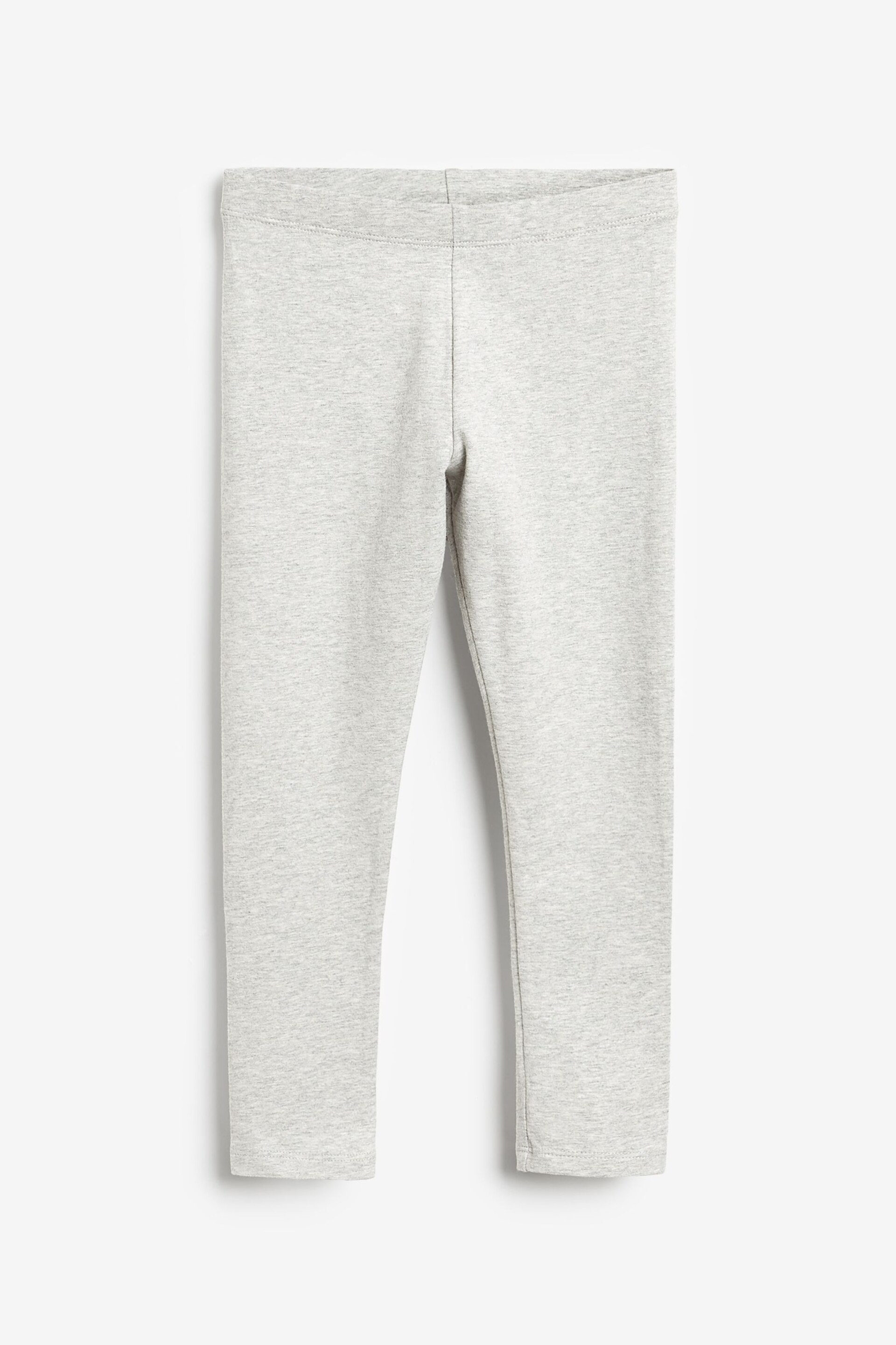 Grey Marl Regular Fit Leggings (3-16yrs) - Image 1 of 3