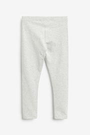 Grey Marl Regular Fit Leggings (3-16yrs) - Image 2 of 3