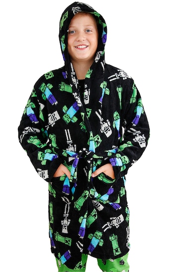 Character Green Minecraft Dressing Gown