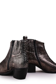 Moda In Pelle Metallic Western Boots - Image 5 of 5