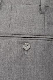 Skopes Grey Tailored Fit Madrid Suit: Trousers - Image 3 of 4