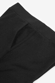 Black Wide Leg Jersey Trousers (3-16yrs) - Image 3 of 3
