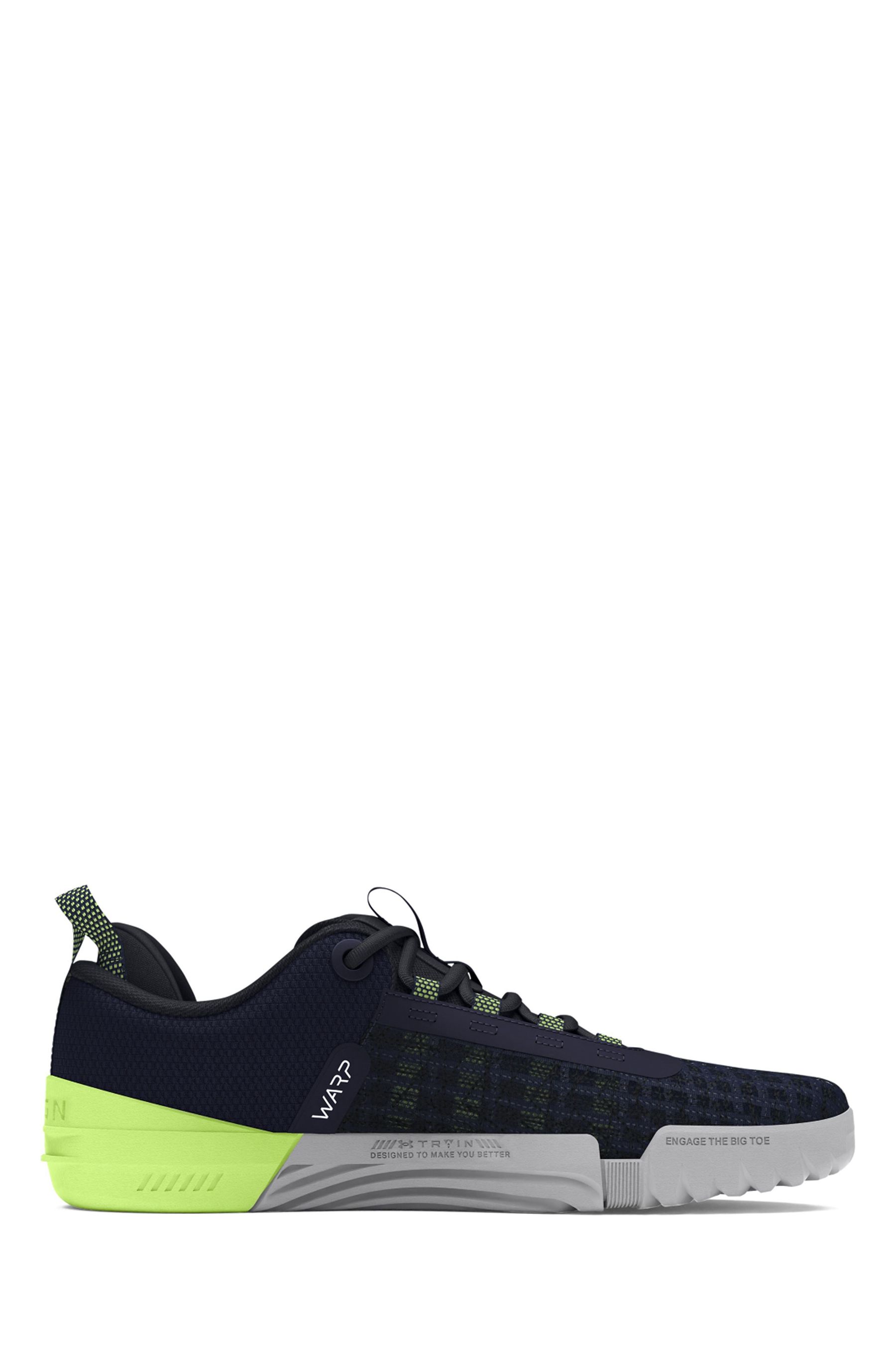 Under armour navy trainers on sale