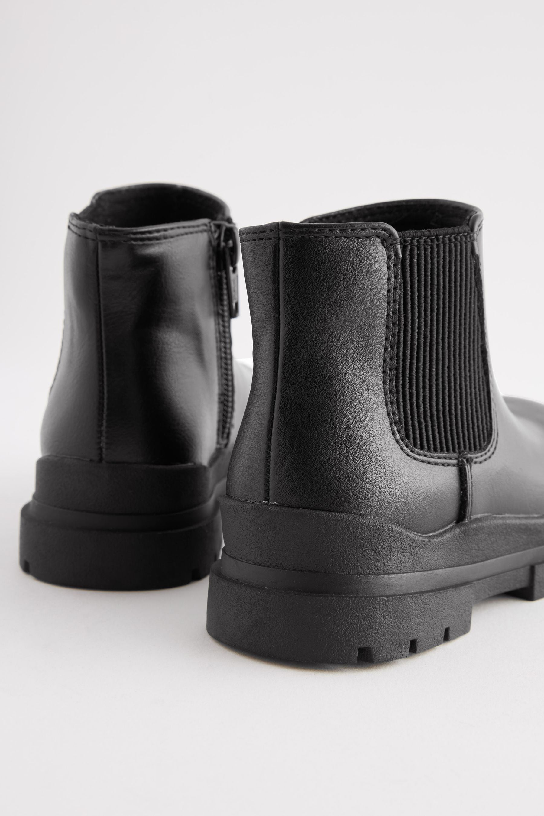 Buy Black Chelsea Chunky Ankle Boots from Next Canada