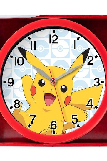 Peers Hardy Red Pokémon Pikachu Wall Clock
