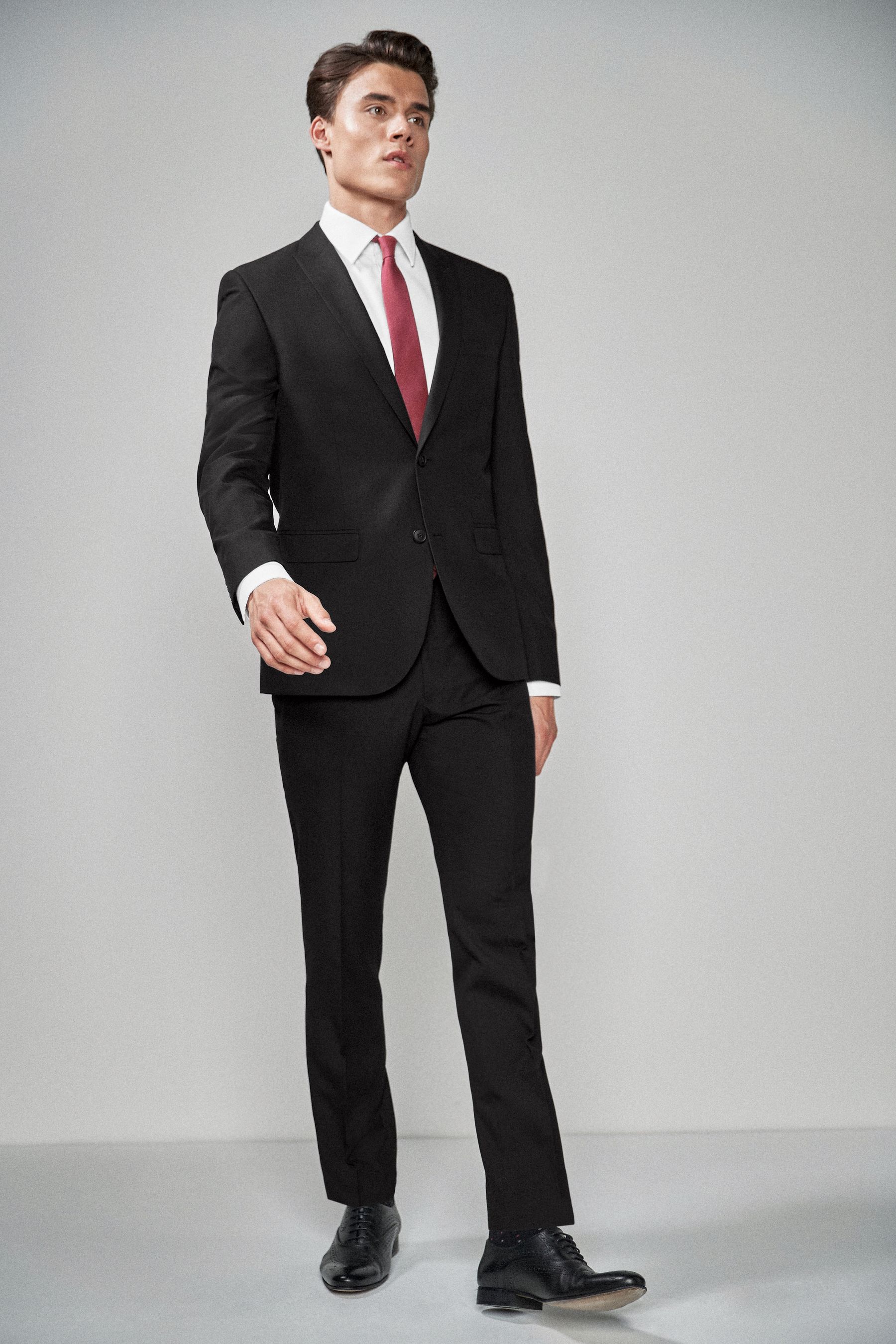 Black skinny tuxedo store