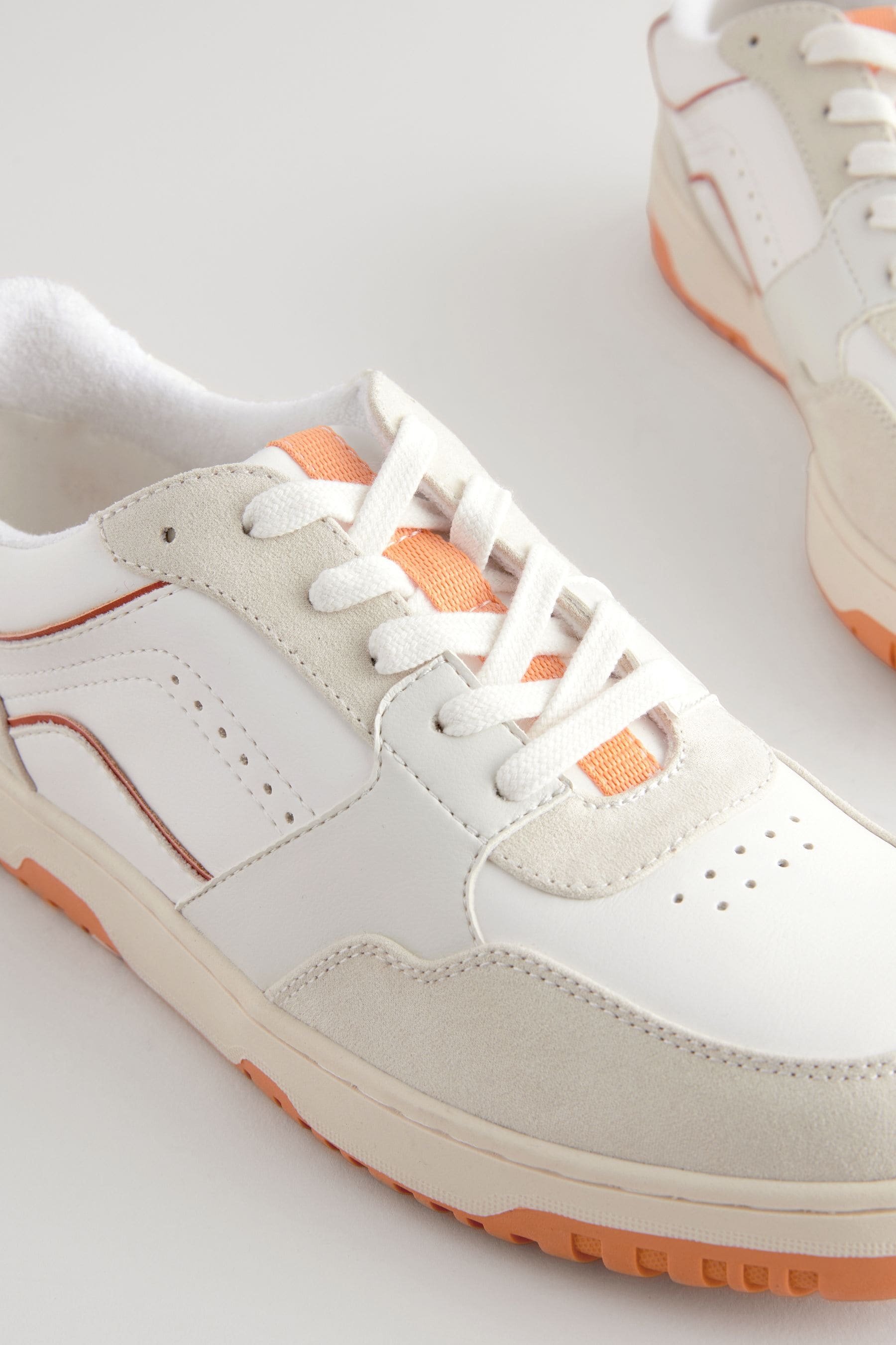 Buy White Forever Comfort Chunky Retro Trainers from Next Luxembourg