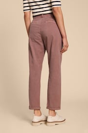 White Stuff Pink Twister Chino Trousers - Image 2 of 6