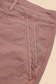 White Stuff Pink Twister Chino Trousers - Image 6 of 6