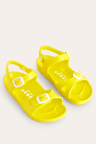Boden Yellow Waterproof Sandals