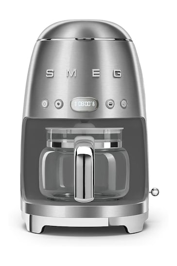 Smeg Silver Drip Coffee Machine