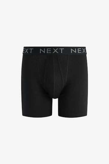 Black 4 pack Sports Longer Length A-Fronts