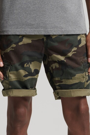 Superdry Camouflage Core Cargo Utility Baby Shorts