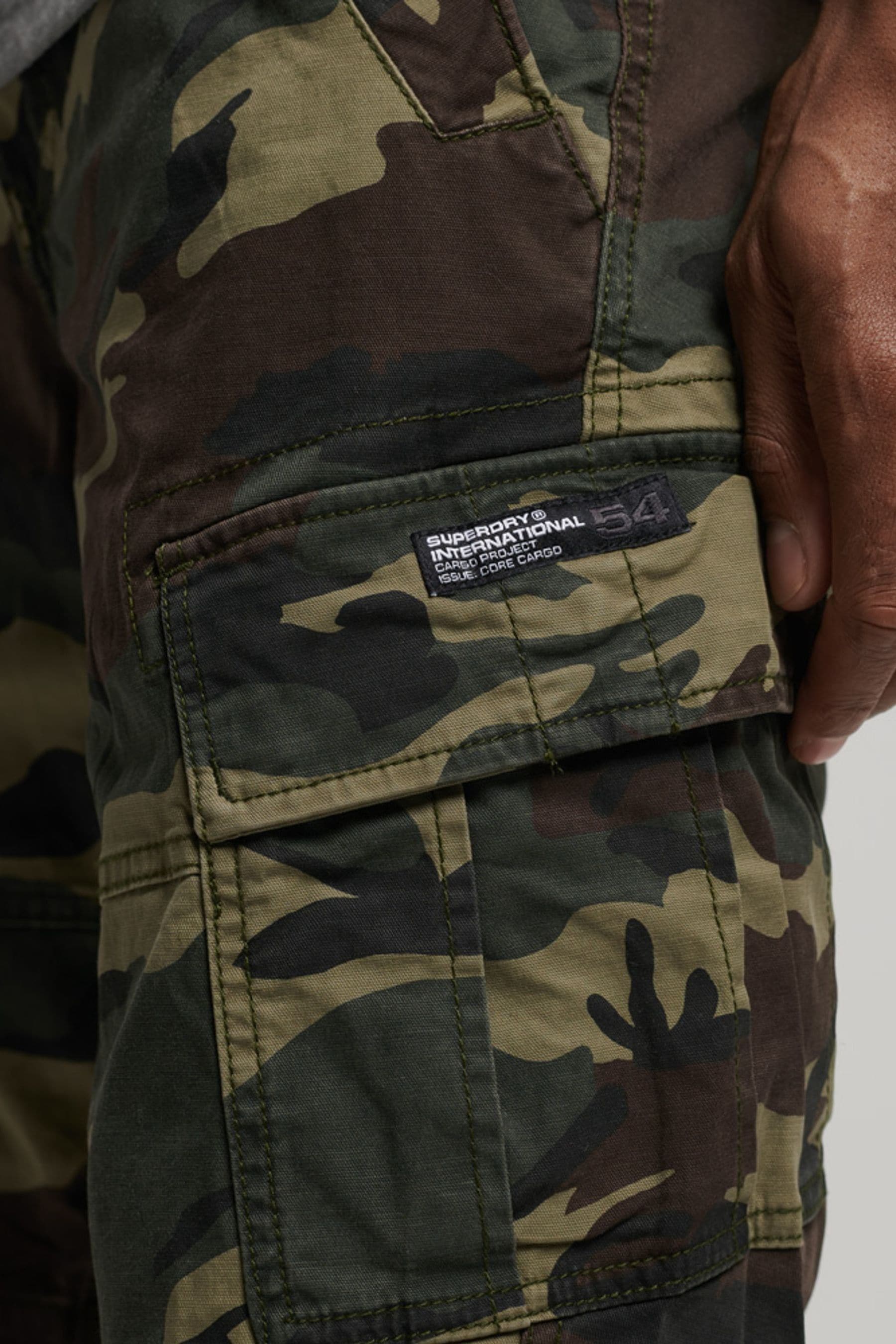 Buy Superdry Camouflage Core Cargo Utility Shorts from Next Luxembourg