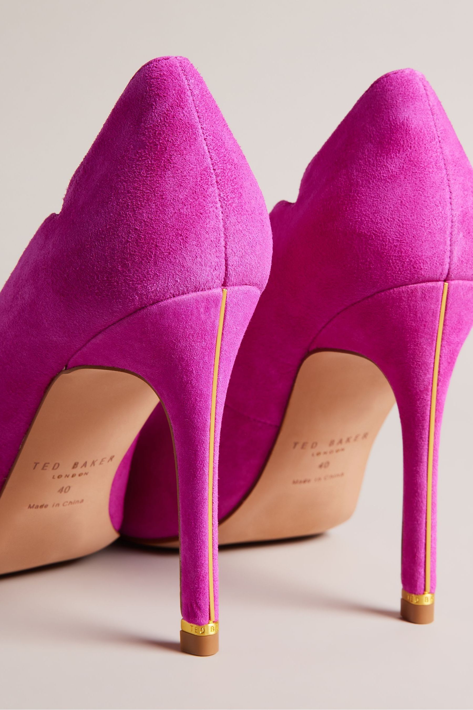 Ted baker pink suede shoes hotsell