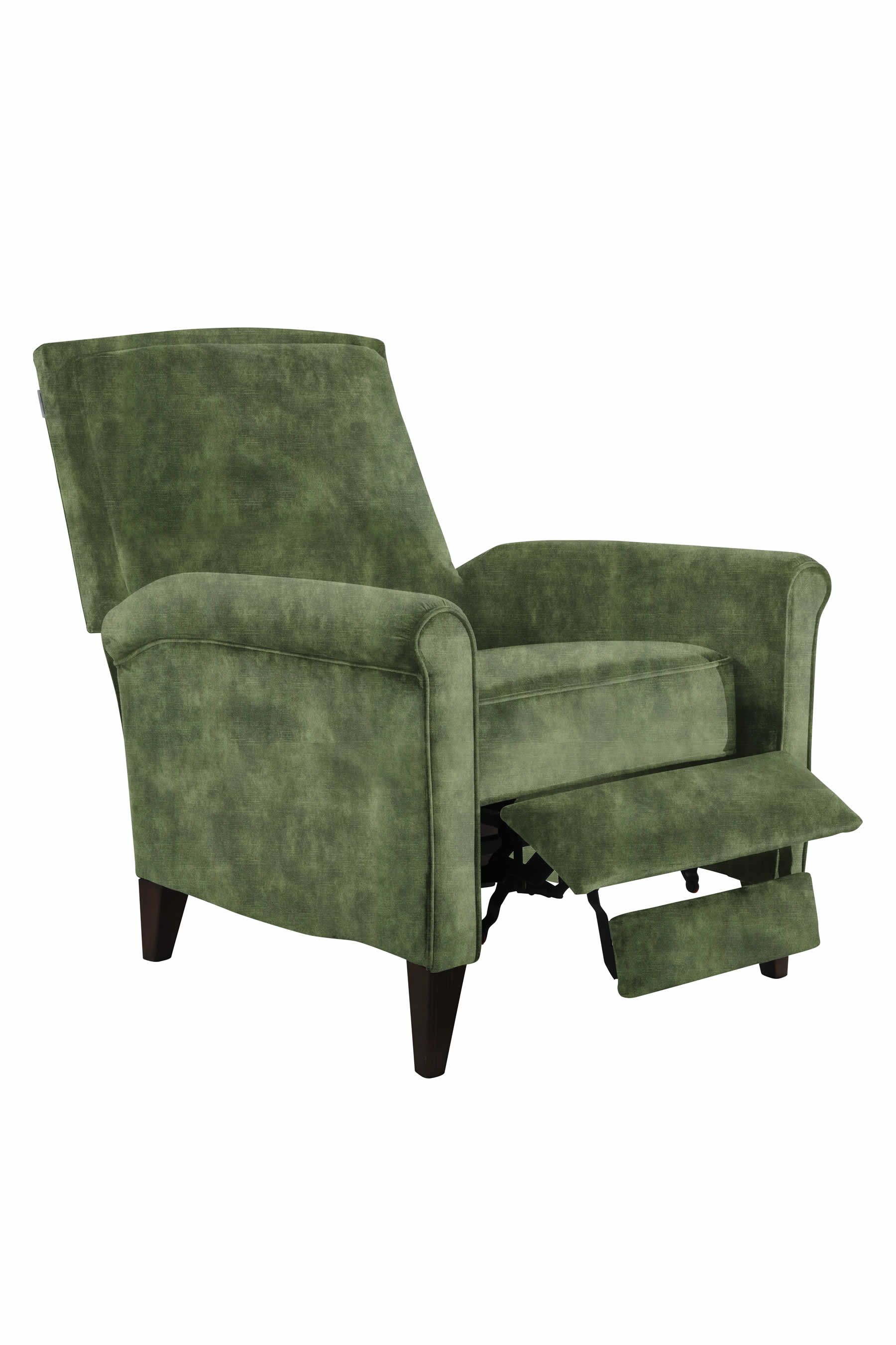 Lime green online recliner chair