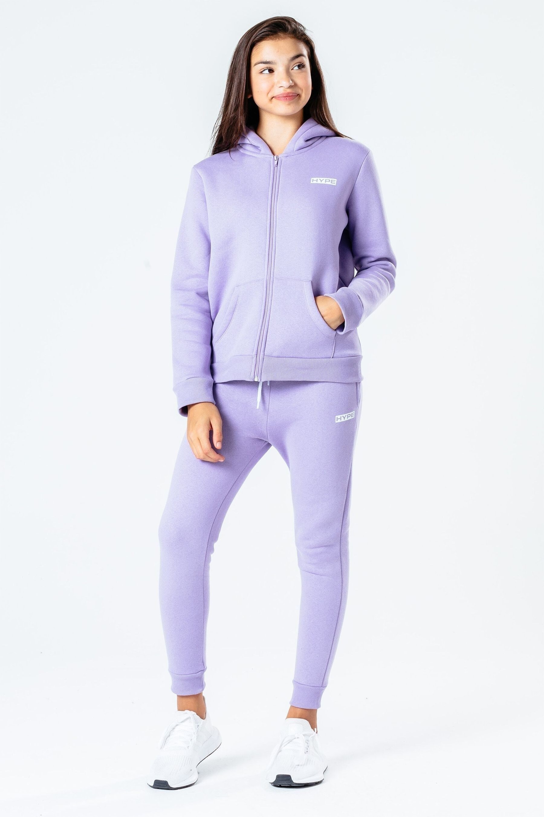 lilac tracksuit set