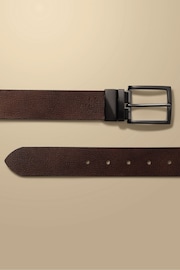Charles Tyrwhitt Natural Leather Made in England Reversible Chinos Belt - Image 1 of 2