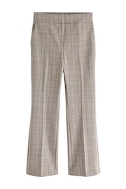 Brown Check Shapewear Bootcut Trousers - Image 5 of 6