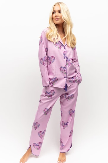 Cyberjammies Pink Long Sleeve Pyjama Set