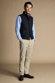 Charles Tyrwhitt Blue Weight Quilted Gilet - Image 1 of 4