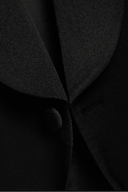 Charles Tyrwhitt Black Slim Fit Shawl Lapel Dinner Suit: Jacket - Image 4 of 4