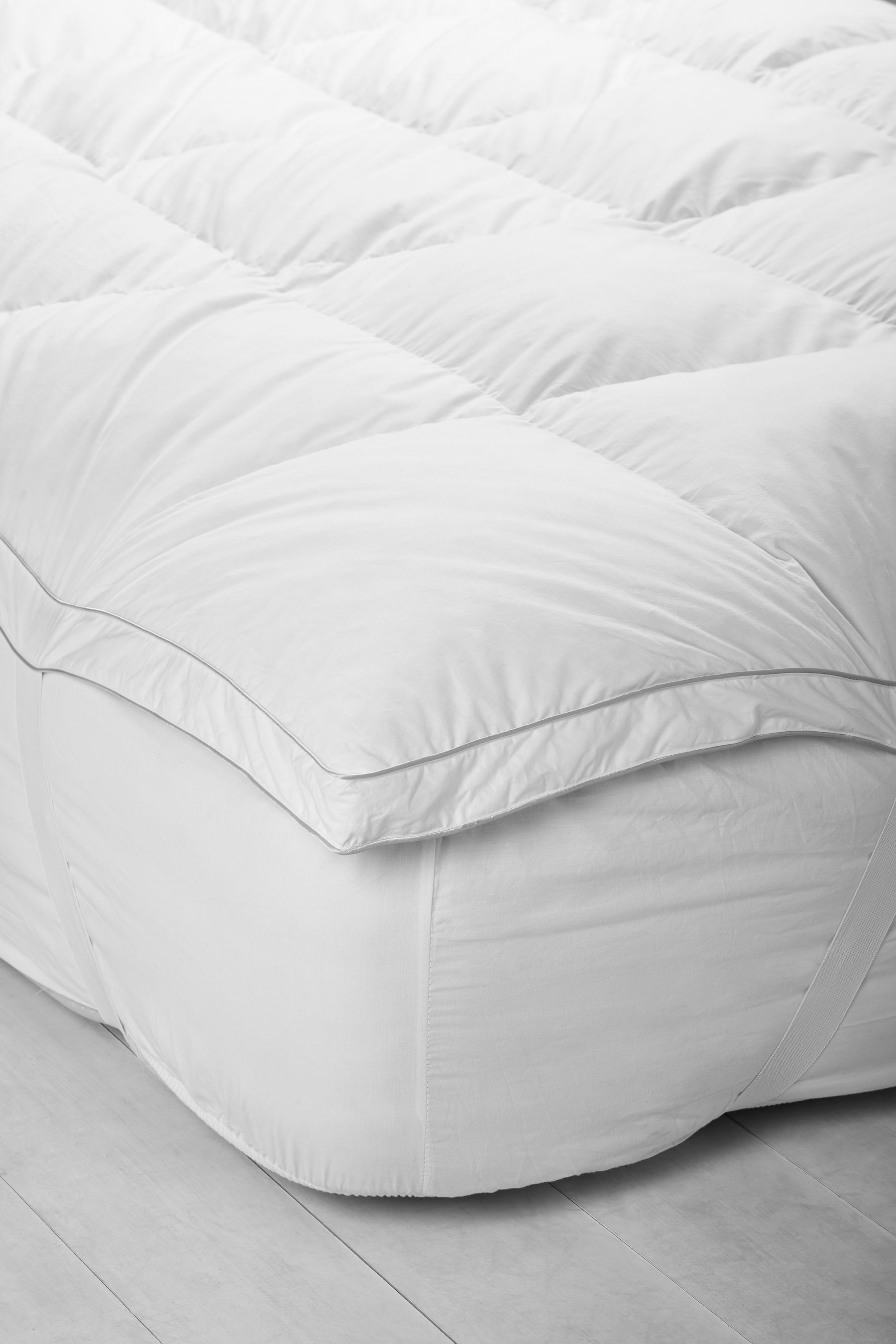 Buy White Goose Feather And Down Mattress Topper from the Next UK