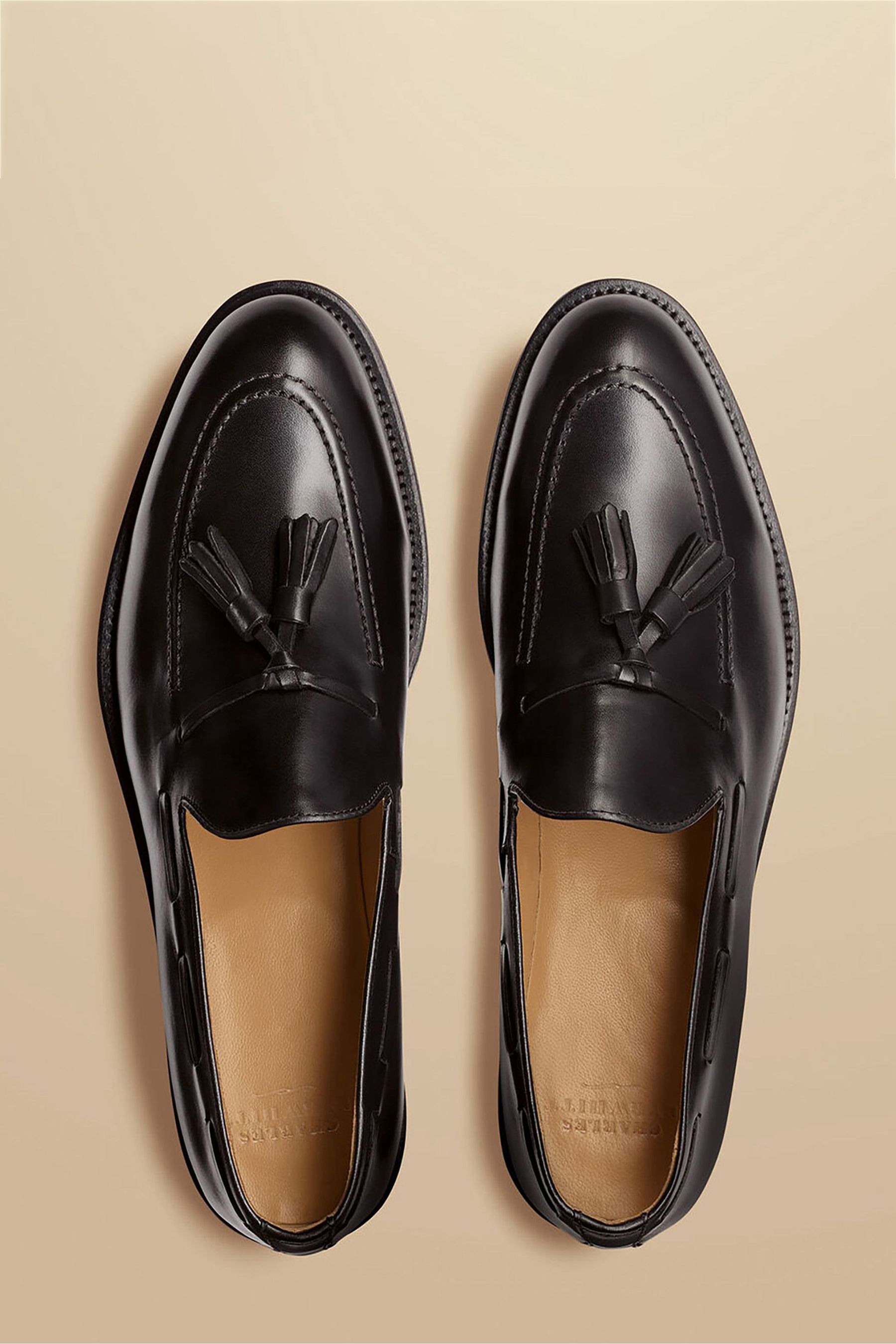 Charles tyrwhitt tassel loafers shop