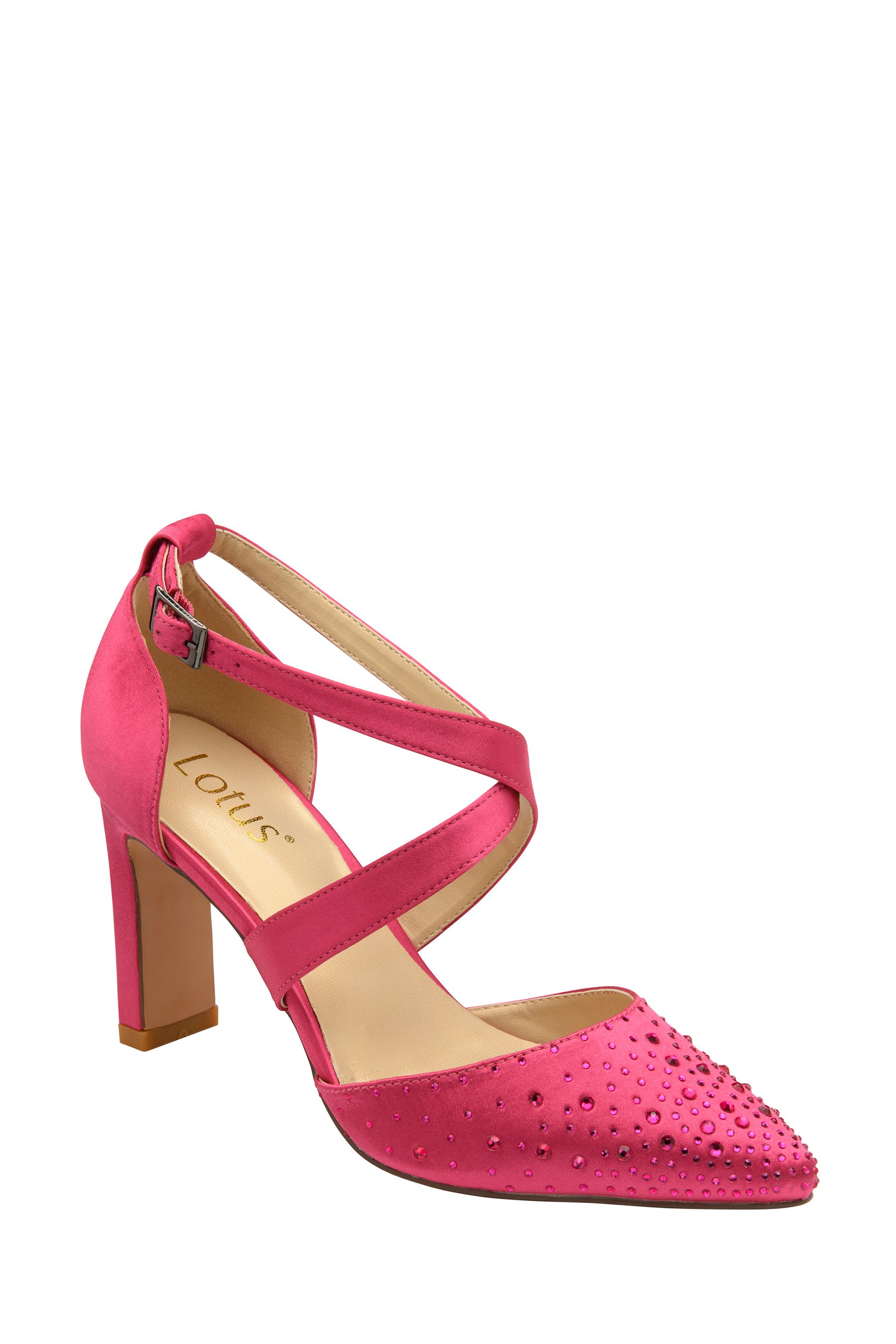 Womens pink court shoes on sale