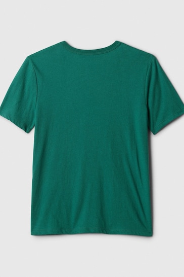 Gap Green Gamer Graphic Short Sleeve Crew Neck T-Shirt (4-13yrs)