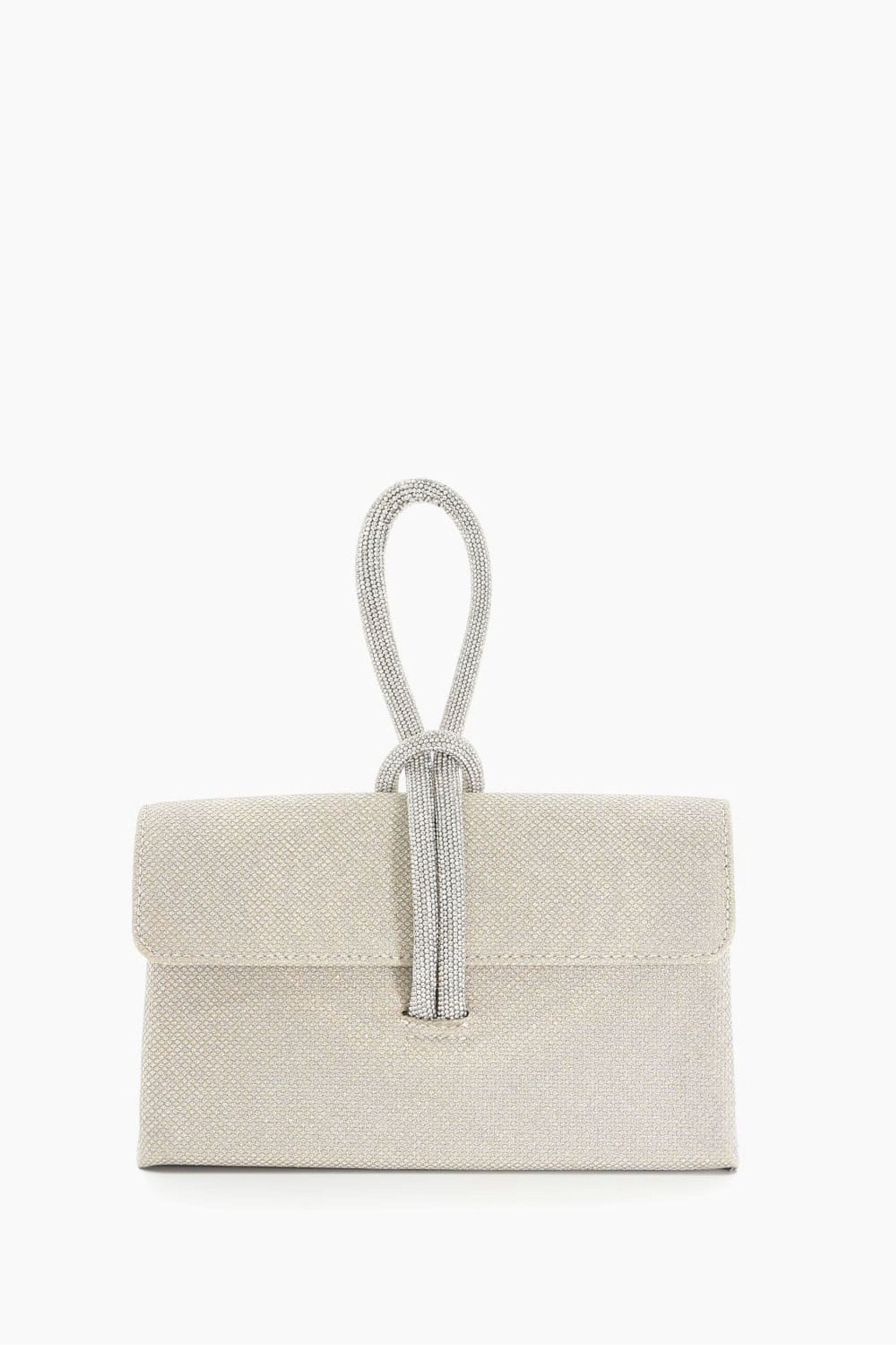 Dune London Gold Diamanté Handle Brynie Grab Bag - Image 1 of 6