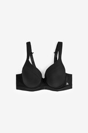 Black Active Sports High Impact Full Cup Wired Bra - Image 4 of 6