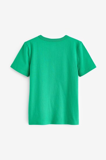 Gap Green Bike Graphic Short Sleeve Crew Neck T-Shirt (4-13yrs)