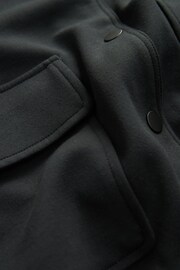 Black Slinky Soft Bomber Jacket - Image 7 of 7