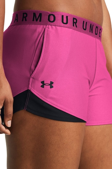 Under Armour Pink Play Up 3.0 Shorts
