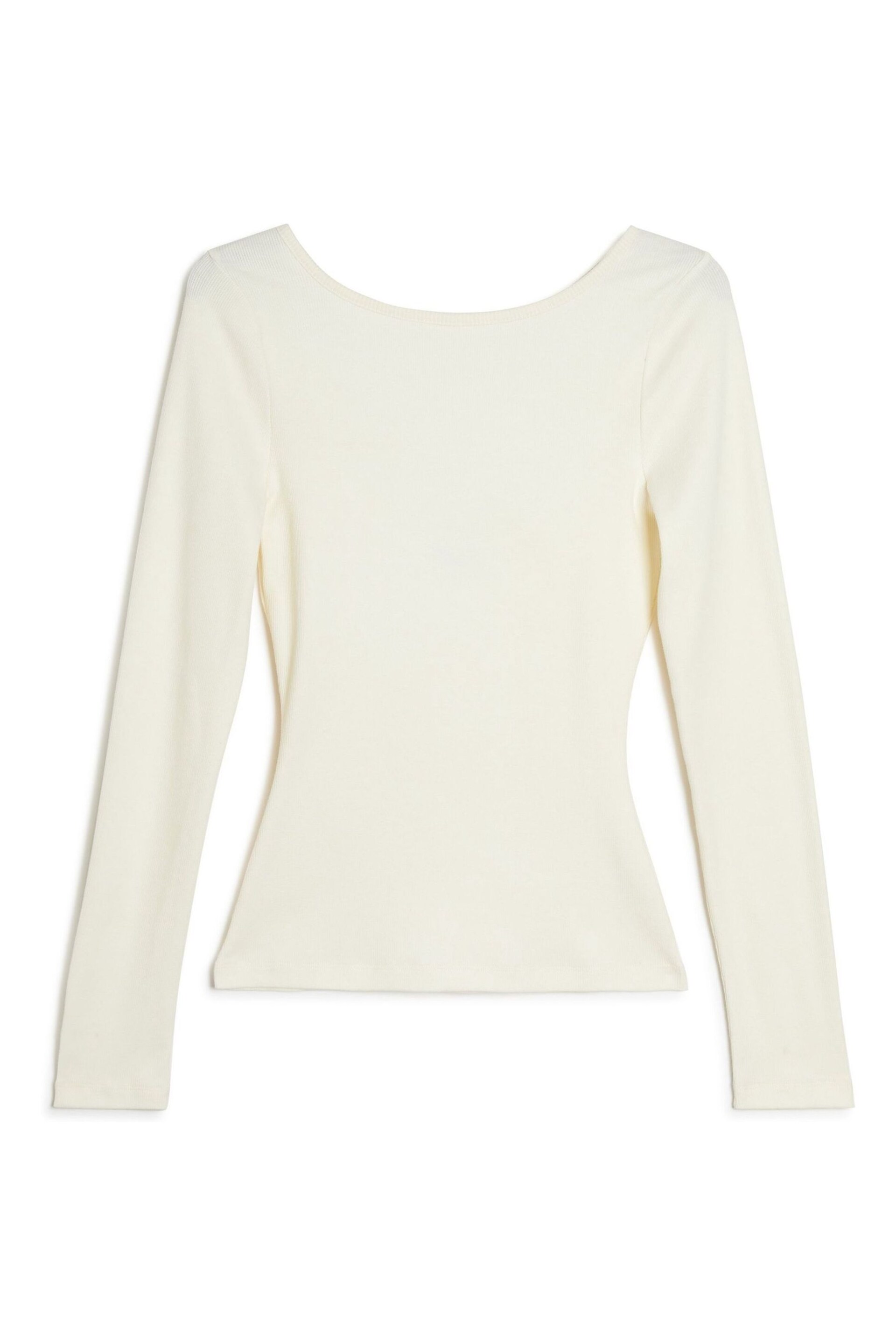 Albaray Cream Scoop Back Rib Top - Image 5 of 5