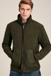 Joules Greenfield Green Full Zip Fleece Jacket - Image 1 of 7