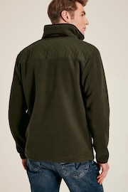 Joules Greenfield Green Full Zip Fleece Jacket - Image 2 of 7
