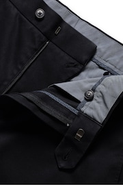 Charles Tyrwhitt Dark black Classic Fit Ultimate non-iron Chino Trousers - Image 5 of 5
