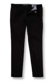 Charles Tyrwhitt Black Classic Fit Ultimate non-iron Chino Trousers - Image 4 of 5